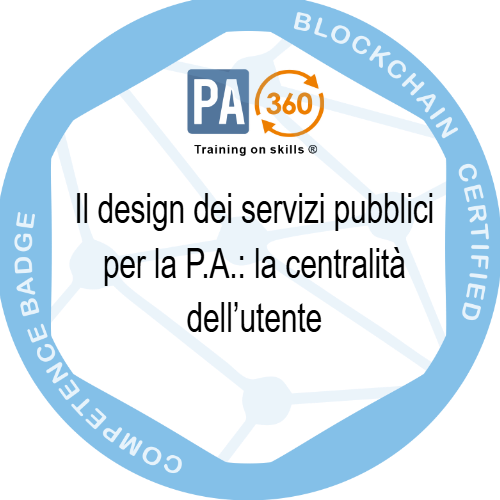 Il design dei servizi pubblici per la P.A.: la centralità dell’utente
